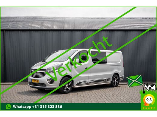 Opel Vivaro 1.6 CDTI L2H1 | DC 5-Zits | LED | Camera | Airco | Trekhaak ActivLease financial lease