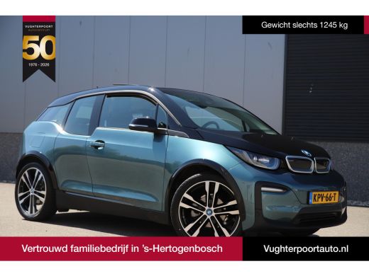 BMW i3 Executive 120Ah 42 kWh*Blue Ridge*/Sunroof/Leder/Carplay/W-pomp/Camera/20" ActivLease financial lease