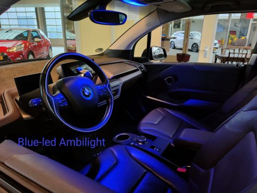 BMW i3 Executive 120Ah 42 kWh*Blue Ridge*/Sunroof/Leder/Carplay/W-pomp/Camera/20" ActivLease financial lease