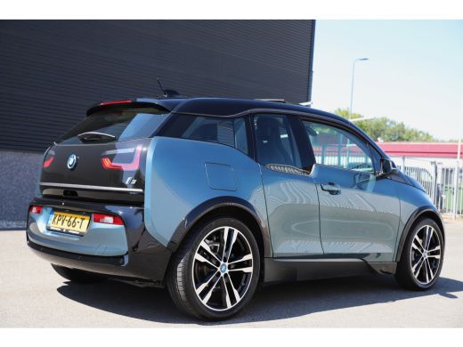 BMW i3 Executive 120Ah 42 kWh*Blue Ridge*/Sunroof/Leder/Carplay/W-pomp/Camera/20" ActivLease financial lease
