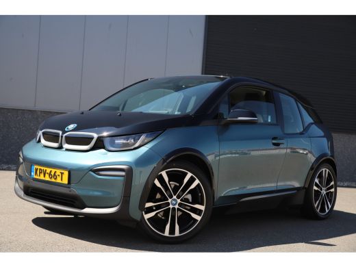 BMW i3 Executive 120Ah 42 kWh*Blue Ridge*/Sunroof/Leder/Carplay/W-pomp/Camera/20" ActivLease financial lease