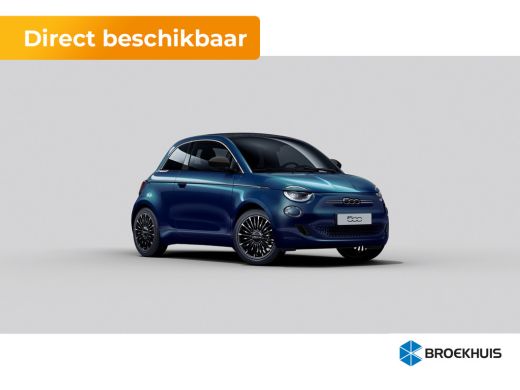 Fiat 500e La Prima | 10,25" touchscreen radio met Bluetooth, DAB & USB | Automatische airconditioning | Ext... ActivLease financial lease