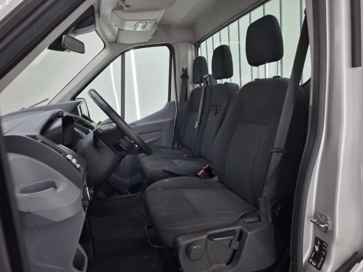 Ford Transit 350 2.0 TDCI L5H1 Open Laadbak Dubbel Lucht Airco 2.8T Trekhaak ActivLease financial lease