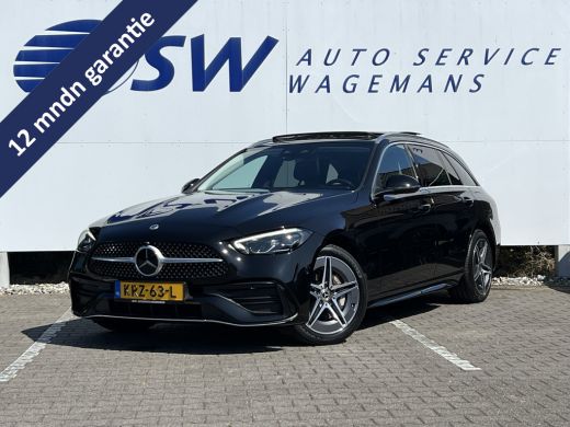 Mercedes-Benz C-Klasse Estate 300 e AMG Line | Pano | Trekhaak | Sfeerverlichting | Camera | LED ActivLease financial lease