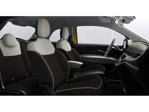 Fiat 500e La Prima | 10,25" touchscreen radio met Bluetooth, DAB & USB | Automatische airconditioning | Ext... ActivLease financial lease