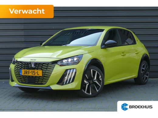 Peugeot 208 GT | Armsteunen op de voorportieren bekleed met kunstleder met groen sierstiksel (GT-Line) | Clim... ActivLease financial lease