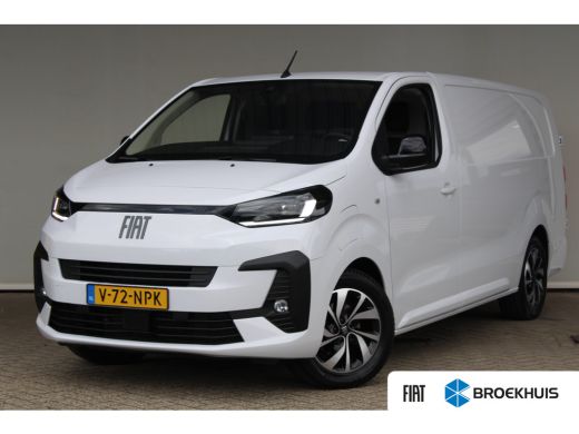 Fiat E-Scudo L3 75 kWh | Cruise control | Bumpers in kleur | Laadruimtebetimmering | Full-LED koplampen | 17" ... ActivLease financial lease