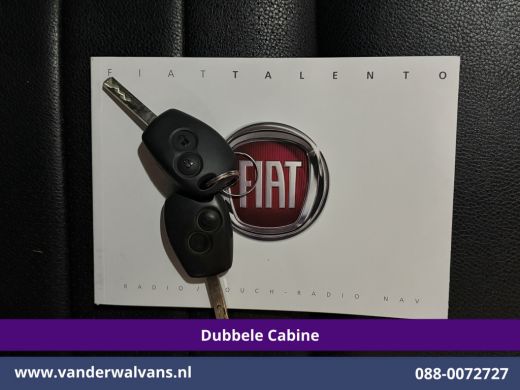 Fiat Talento 2.0 MultiJet 146pk SPORT L2H1 Dubbele Cabine Euro6 Airco | 5-Zits | Camera | Cruisecontrol | Appl... ActivLease financial lease