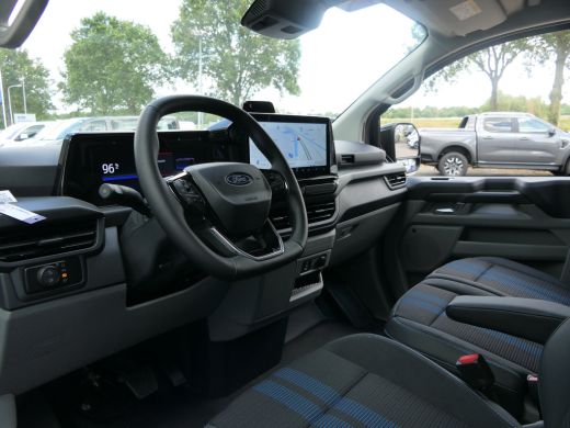 Ford E-Transit Custom 340 L2H1 Sport 71 kWh | B&O Audio | Adaptive Cruise | BLIS | 360 Camera | Elek. Stoel | Adaptive ... ActivLease financial lease