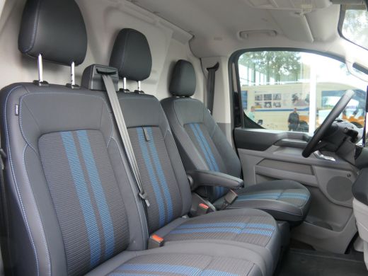 Ford E-Transit Custom 340 L2H1 Sport 71 kWh | B&O Audio | Adaptive Cruise | BLIS | 360 Camera | Elek. Stoel | Adaptive ... ActivLease financial lease