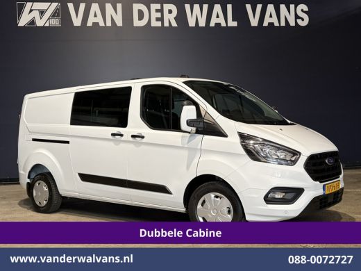 Ford Transit Custom 2.0 TDCI 130pk L2H1 Dubbele Cabine Euro6 Airco | 6-Zits | Apple Carplay | LED | Cruisecontrol 280... ActivLease financial lease
