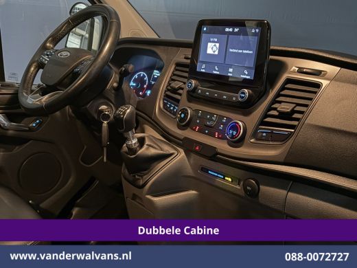 Ford Transit Custom 2.0 TDCI 130pk L2H1 Dubbele Cabine Euro6 Airco | 6-Zits | Apple Carplay | LED | Cruisecontrol 280... ActivLease financial lease