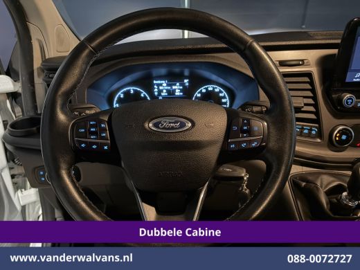 Ford Transit Custom 2.0 TDCI 130pk L2H1 Dubbele Cabine Euro6 Airco | 6-Zits | Apple Carplay | LED | Cruisecontrol 280... ActivLease financial lease