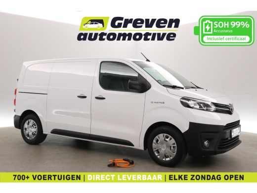 Toyota ProAce Elektrisch 50 kWh L2H1 | Snelladen | SOH 99% | Airco | Cruise | 3 Zits ActivLease financial lease