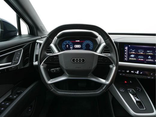 Audi Q4 e-tron 40 Launch edition 77 kWh [3-Fase-11kW] {SoH-94%} (INCL.BTW) *ADAPTIVE-CRUISE | SONOS-SOUND | HEAT... ActivLease financial lease
