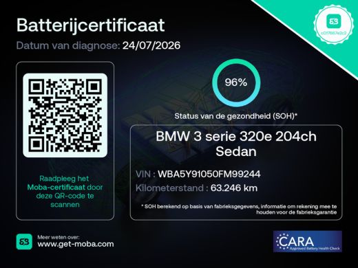 BMW 3 Serie 320e Business Edition Plus M-Sport | 96% SoH | Cruise Control | Camera | Climate Control | Navi |... ActivLease financial lease