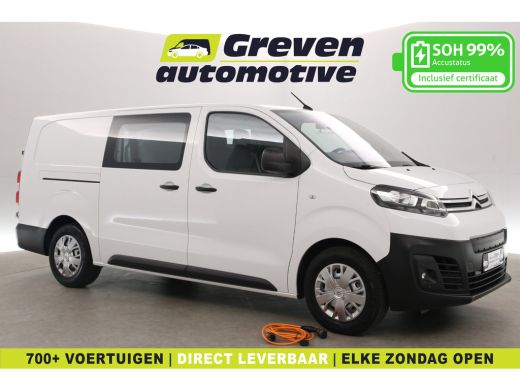 Citroën &euml;-Jumpy L3H1 | Snelladen | SOH 99% | Airco | Camera | Cruise | 3 Zits | Carplay | 2xSchuifdeur ActivLease financial lease