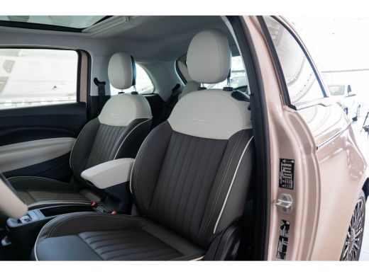 Fiat 500e La Prima 42 kWh | Panoramadak | Camera | Stoelverwarming | Adaptive Cruise Controle | Parkeersens... ActivLease financial lease