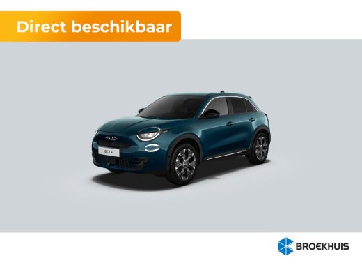 Fiat 600e La Prima | 10,25" touchscreen radio met Bluetooth, DAB & USB | Automatische airconditioning | Ext... ActivLease financial lease