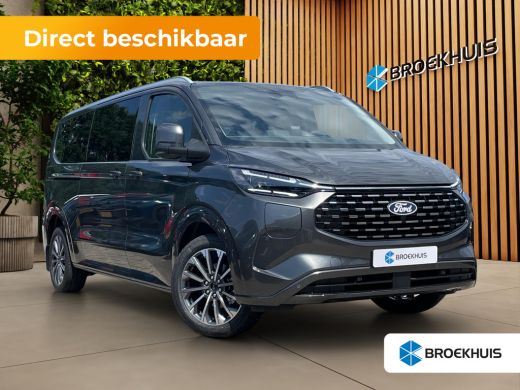 Ford Tourneo Custom Custom Titanium X Plug-in Hybrid 7 pers. | Panoramisch Dak | Elek. Trekhaak | Luxe | Op Voorraad!! ActivLease financial lease
