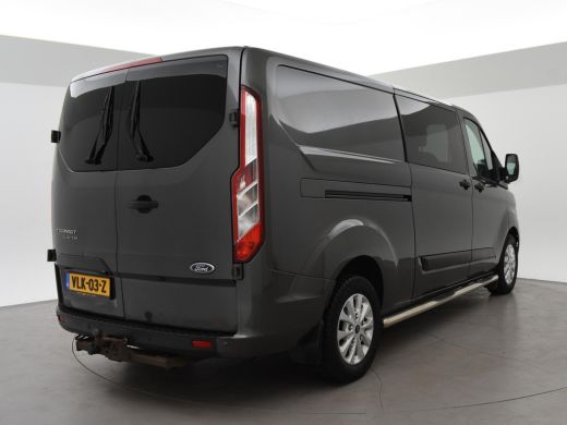 Ford Transit Custom 340 2.0 TDCI L2H1 170 PK DUBBEL CAB AUT. + CARPLAY | TREKHAAK | CAMERA | STOELVERW. ActivLease financial lease