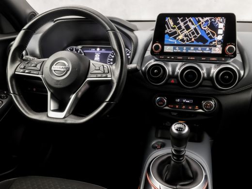 Nissan Juke 1.0 DIG-T N-Connecta Black Sport (APPLE CARPLAY, NAVIGATIE, CLIMATE, CAMERA, SPORTSTOELEN, GETINT... ActivLease financial lease
