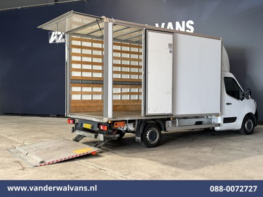 Renault Master 2.3 dCi 146pk Bakwagen 232cm Hoog Laadklep Zijdeur Euro6 Airco | LED | Lat om Lat betimmering Cru... ActivLease financial lease