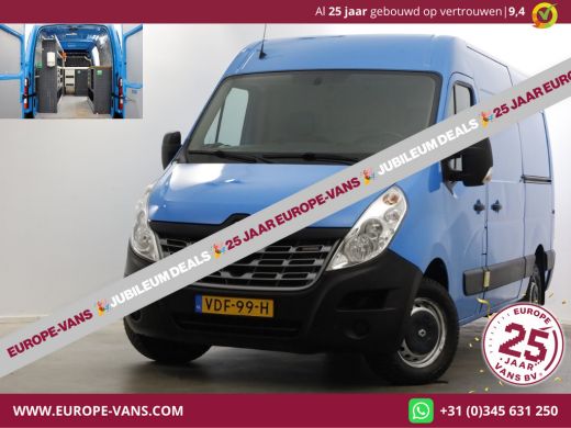 Renault Master T35 2.3 dCi 130pk E6 L2H2 Airco/Inrichting/2x Schuifdeur 10-2019 ActivLease financial lease