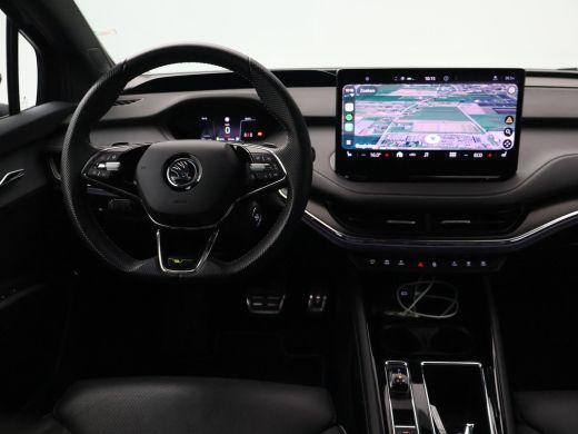 Skoda Enyaq Coupe 80 RS 300 PK RS 4WD SOH 91% + CRYSTAL LIGHT | ELEK. TREKHAAK | STOELVERW. V+A | 21 INCH | MASSAGE... ActivLease financial lease