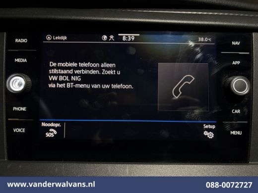 Volkswagen Transporter 2.0 TDI L2H1 Euro6 Airco | Navigatie | Apple Carplay | Android Auto Bijrijdersbank, Achterklep ActivLease financial lease