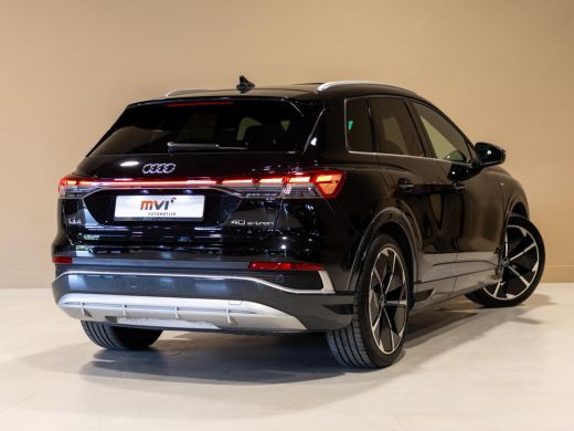 Audi Q4 e-tron 40 Launch edition S Competition 77 kWh 204pk / SoH 92,1 / Panorama dak / Sonos / Dodehoekdetectie... ActivLease financial lease