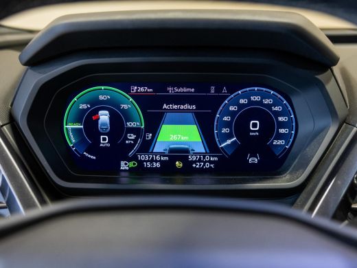 Audi Q4 e-tron 40 Launch edition S Competition 77 kWh 204pk / SoH 92,1 / Panorama dak / Sonos / Dodehoekdetectie... ActivLease financial lease