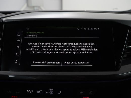 Audi Q4 e-tron | SOH 92,1% | Half leder | Stoelverwarming | Carplay | Adaptive cruise | Climate control | Camera... ActivLease financial lease