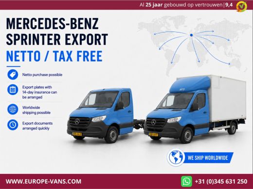 Mercedes-Benz Sprinter 311 CDI 115pk E6 RWD Bakwagen met achterdeuren 2-Persoons 12-2020 ActivLease financial lease