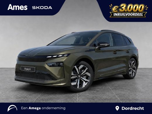Skoda Enyaq iV 85 Sportline Tour Edition | Trekhaak | Panoramadak | Elektrische Achterklep | Stoel/Stuurverwarming ActivLease financial lease