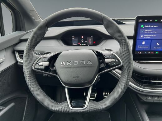 Skoda Enyaq iV 85 Sportline Tour Edition | Trekhaak | Panoramadak | Stoel/Stuurverwarming | Elektrische achterklep ActivLease financial lease
