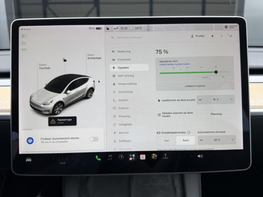 Tesla Model Y Long Range AWD 75 kWh SOH 87,8% / Autopilot / 20'' LM ( &euro; 2.300  Nieuwe banden ) / NL Geleverd / ... ActivLease financial lease