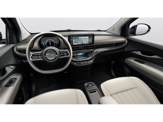 Fiat 500e La Prima | 10,25" touchscreen radio met Bluetooth, DAB & USB | Automatische airconditioning | Ext... ActivLease financial lease