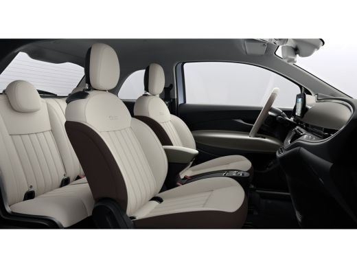 Fiat 500e La Prima | 10,25" touchscreen radio met Bluetooth, DAB & USB | Automatische airconditioning | Ext... ActivLease financial lease