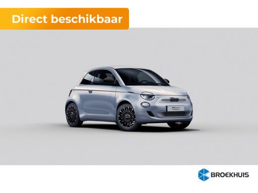 Fiat 500e La Prima | 10,25" touchscreen radio met Bluetooth, DAB & USB | Automatische airconditioning | Ext... ActivLease financial lease