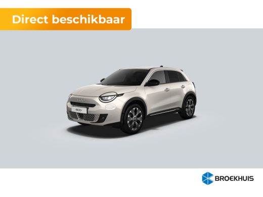 Fiat 600e La Prima | 10,25" touchscreen radio met Bluetooth, DAB & USB | Automatische airconditioning | Ext... ActivLease financial lease