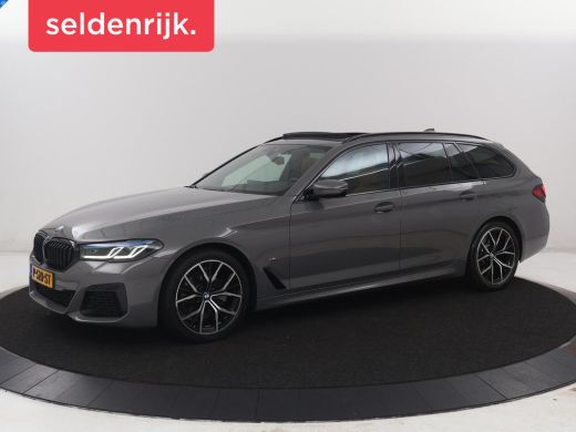 BMW 5 Serie Touring 520i Business Edition Plus | Panoramadak | Leder | Elektrische stoelen | Stoelverwarming ... ActivLease financial lease