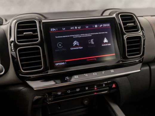 Citroën C5 Aircross 1.6 PureTech Sport 181Pk Automaat (APPLE CARPLAY, GROOT NAVI, 360 CAMERA, TREKHAAK, LEDER, SPORTS... ActivLease financial lease