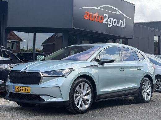 Skoda Enyaq iV 80 First Edition SOH 90% NAVI PANODAK LEDER DIGI-DASH APPLE CARPLAY LED LMV PDC ActivLease financial lease