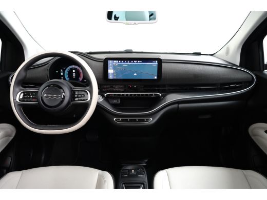 Fiat 500C La Prima 42 kWh Cabrio 3 Fase | Vol-Leder | Adaptive Cruise | Stoelverwarming | Achteruitrijcamera | ActivLease financial lease