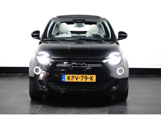 Fiat 500C La Prima 42 kWh Cabrio 3 Fase | Vol-Leder | Adaptive Cruise | Stoelverwarming | Achteruitrijcamera | ActivLease financial lease