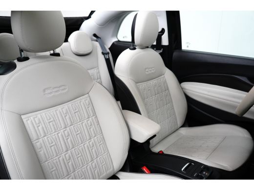 Fiat 500C La Prima 42 kWh Cabrio 3 Fase | Vol-Leder | Adaptive Cruise | Stoelverwarming | Achteruitrijcamera | ActivLease financial lease