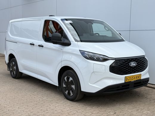 Ford E-Transit Custom 71kWh 140PK Elektrisch 344km WLTP 2300kg Trekvermogen BEV Snelladen Stoel + Stuur verwarming LED ... ActivLease financial lease