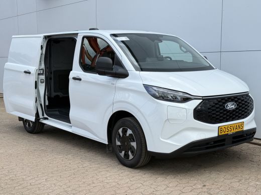 Ford E-Transit Custom 71kWh 140PK Elektrisch 344km WLTP 2300kg Trekvermogen BEV Snelladen Stoel + Stuur verwarming LED ... ActivLease financial lease