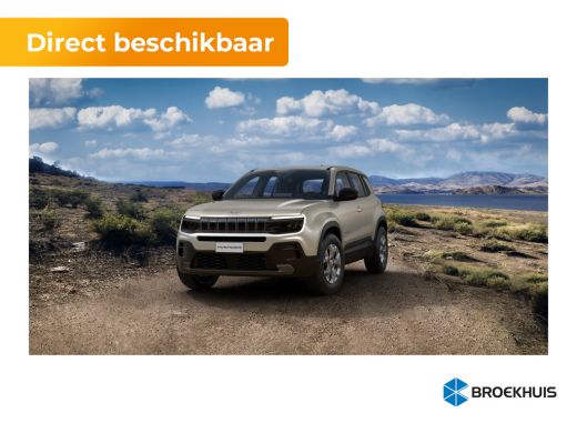Jeep Avenger Longitude ActivLease financial lease